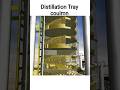 distillation column animation | Distillation Tray coulmn.