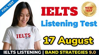 IELTS Listening Test 2026 With Answers|17-08-2026|