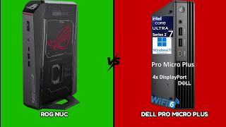 Asus ROG NUC vs Dell Pro Micro Plus | The honest truth revealed