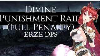 [King's Raid] Divine Punishment Raid Tersio/Apocalypsion (Full 4/4 Debuff/Penalty) - Erze DPS