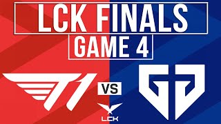 T1 vs GEN Highlights Game 4 | GRAND FINAL LCK 2024 Spring | T1 vs Gen.G