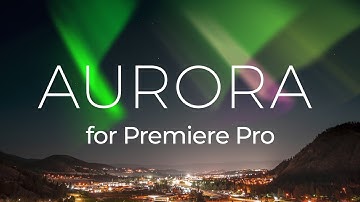 Aurora Northern Lights Overlay for Premiere Pro