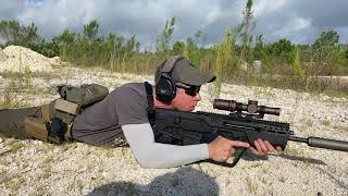 Positional drill with IWI US Tavor 7