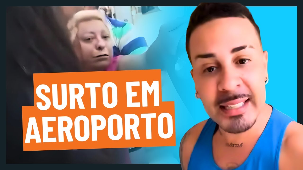 PATIXA TELÓ SURTA EM AEROPORTO E CARLINHOS MAIA REAGE