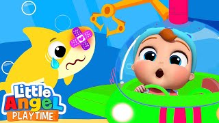 Baby Shark Got a Boo Boo +More Fun Sing Along Songs by Little Angel Playtime