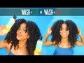 Wash & GO Or Wash & NO!? Ft. CURLS Blueberry Bliss