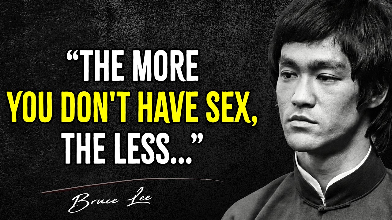 Брюс Ли, слова, которые большинство людей никогда не поймут в жизни — Не все их понимают!