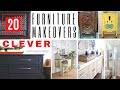 20+ Clever Furniture Makeovers / Furniture Flip / Repurposed Furniture