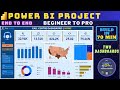 Build a power bi dashboard in 70 min  power bi project  end to end  beginner to pro  powerbi