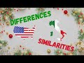 Christmas in Italy and USA.  Who Does it Better?