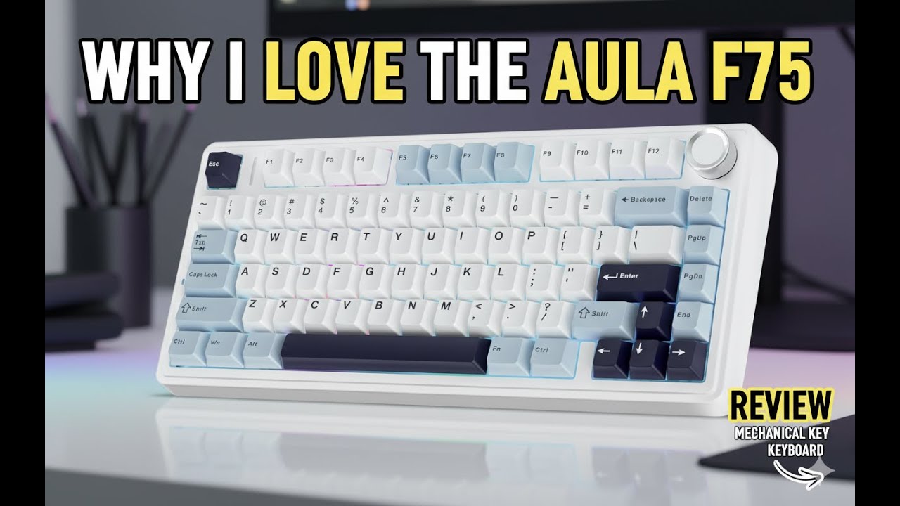 Почему мне нравится клавиатура AULA F75
