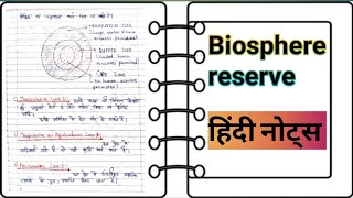 biosphere reserves in hindi notes// biosphere reserves in India// M.sc. 3rd semester