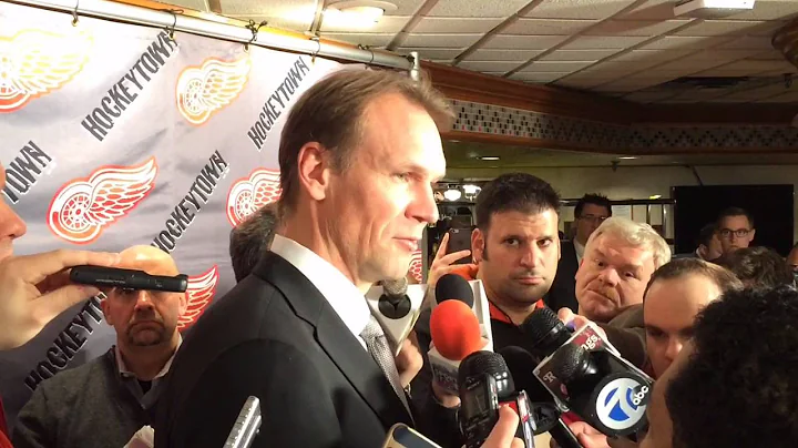 Nicklas Lidstrom On Impressions Of Dylan Larkin An...