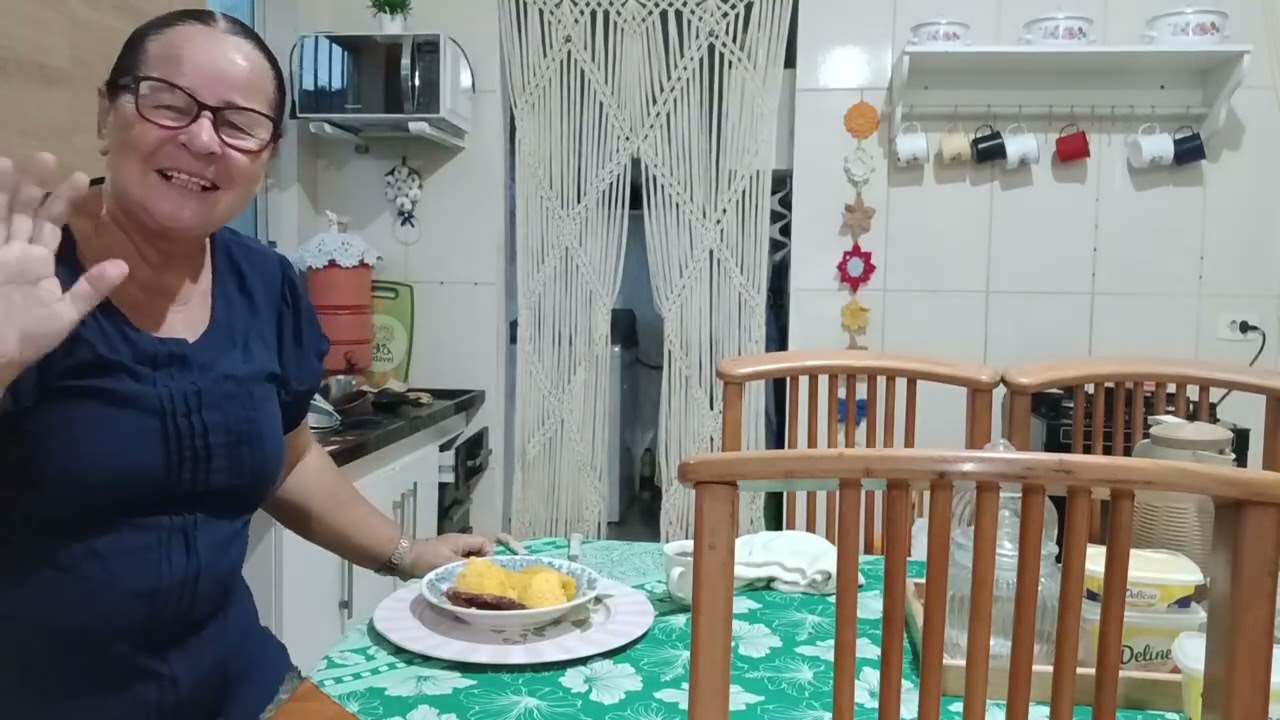 #JANTA#CUSCUZ#BANANA COMPRIDA#CHARQUE#UMA NOITE 🌙 TRANQUILA 