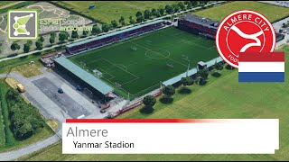 Yanmar Stadion | Almere City FC | Google Earth | 2020