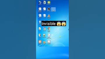 Create Invisible😲💻 Folder | How To Hide Folder | Hindi | #shorts #ytshorts