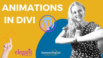 ✨ Animations in Divi ✨ - Quick overview