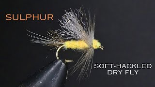 Sulphur Soft Hackled Dry Fly