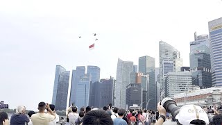 [4K] Aerial Flypast - National Day Parade, 28 June 2025 (with Timings)