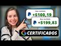 Cómo Ganar Dinero Desde Casa Con Certificados de Google Gratis
