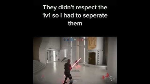 When they dont respect the 1v1...