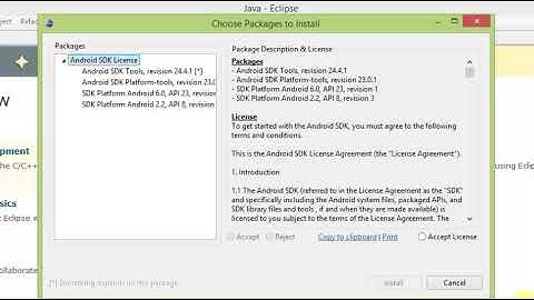 Instalar Plugin ADT, SDK, en Eclipse para Android Parte 2
