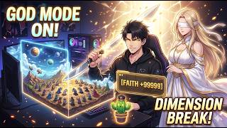 Sandbox World, I Am The Creator God #anime #comics #manhwa