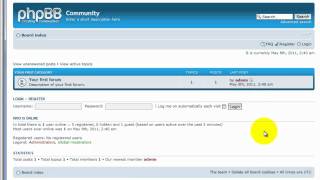 How to install phpbb forums via cPanel Dizain Host