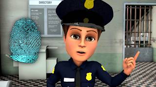 Cartoon . Handy Andy at the police station. Animation | Cartoons#