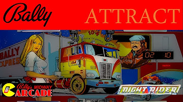 Night Rider Pinball - Attract Mode