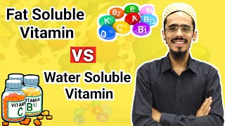 fat soluble vitamins vs water soluble vitamins | which is more important for us ?