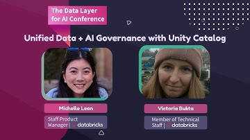 Unified Data + AI Governance with Unity Catalog // Michelle Leon & Victoria Bukta // DE4AI