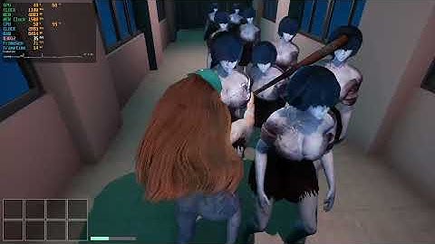 Abyss School 1080p Rx 580 E5 2680 V4 Lossless Scaling 3.2 X2 200% fps Weak GPU Low End Horror Game