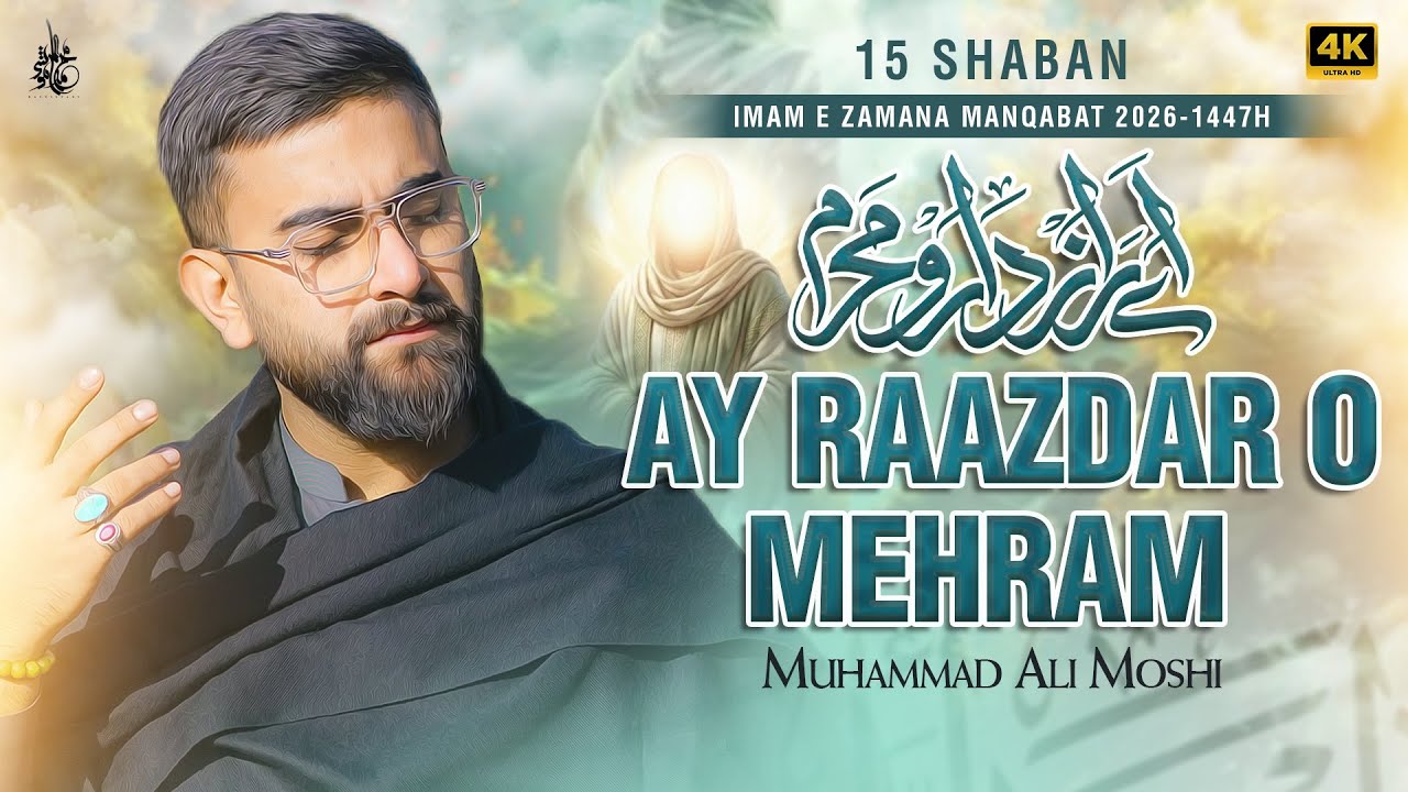 15 Shaban Manqabat 2026 | AY RAAZDAR O MEHRAM | Imam e Zamana Manqabat 2026 | Muhammad Ali Moshi