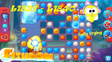 Fishdom level 1837 to 1840