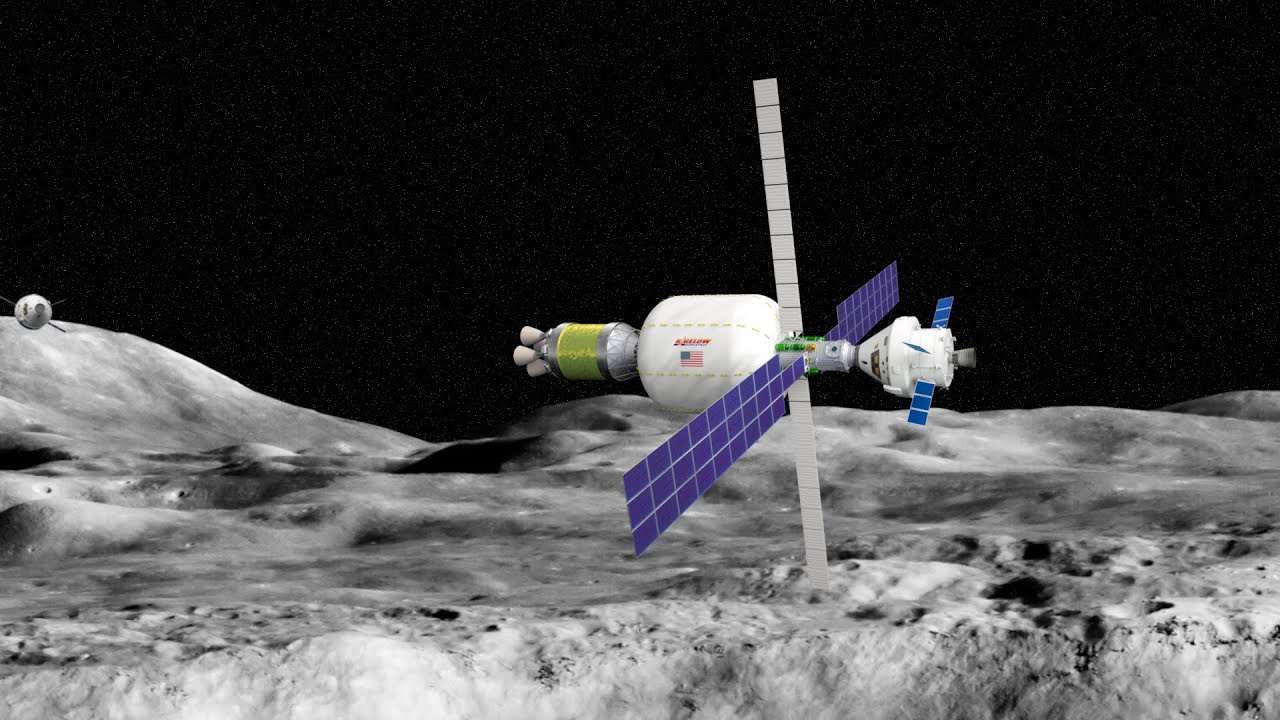 На орбиту Луны запустят надувной жилой модуль. Фото.