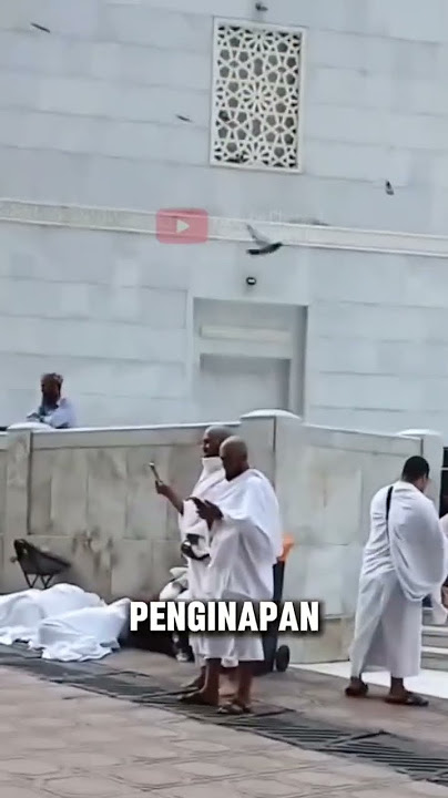 BEGINILAH KONDISI JAMA'AH UMRAH YANG TIDUR DI EMPERAN MASJIDIL HARAM #islam#kisahislami#umrah#shorts