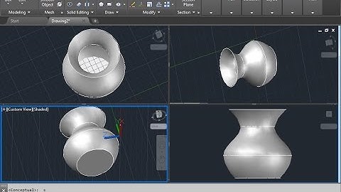 How to use LOFT COMMAND in autocad