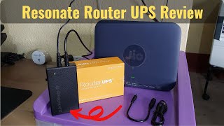 Resonate Router UPS Unboxing & Review | Use Internet Uninterrupted