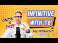 Master Infinitives with to | Quick & Easy Guide to Correct Verb Patterns