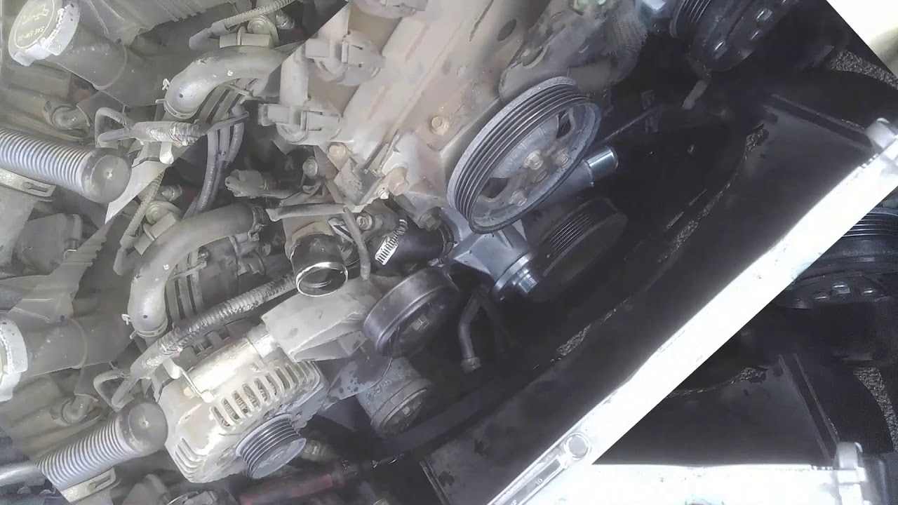 Como cambiarle la pompa del agua a una ford explorer