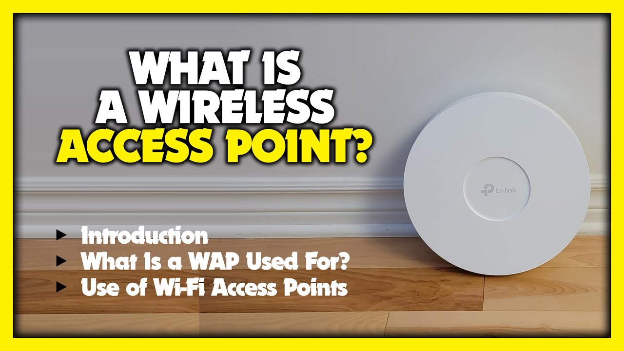 What Is a Wireless Access Point? YouTube