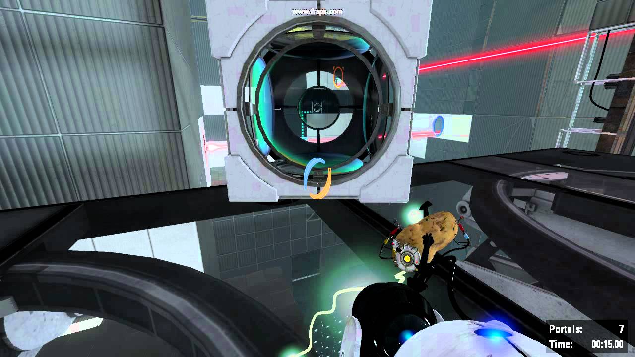Portal 2 Laser Platform Former WR (20.40) - YouTube