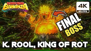Donkey Kong Bananza K Rool King Of Rot Boss Fight nintendo Switch 2 4k 60fps