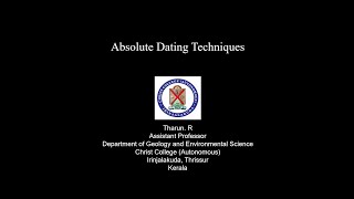 Uranium - Lead and Potassium - Argon dating Techniques