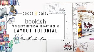 Bookish Traveler's Notebook Memory Keeping Project Tutorial with Christine