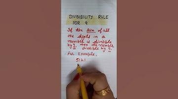 maths #divisibility rule for 9#shortsvideo