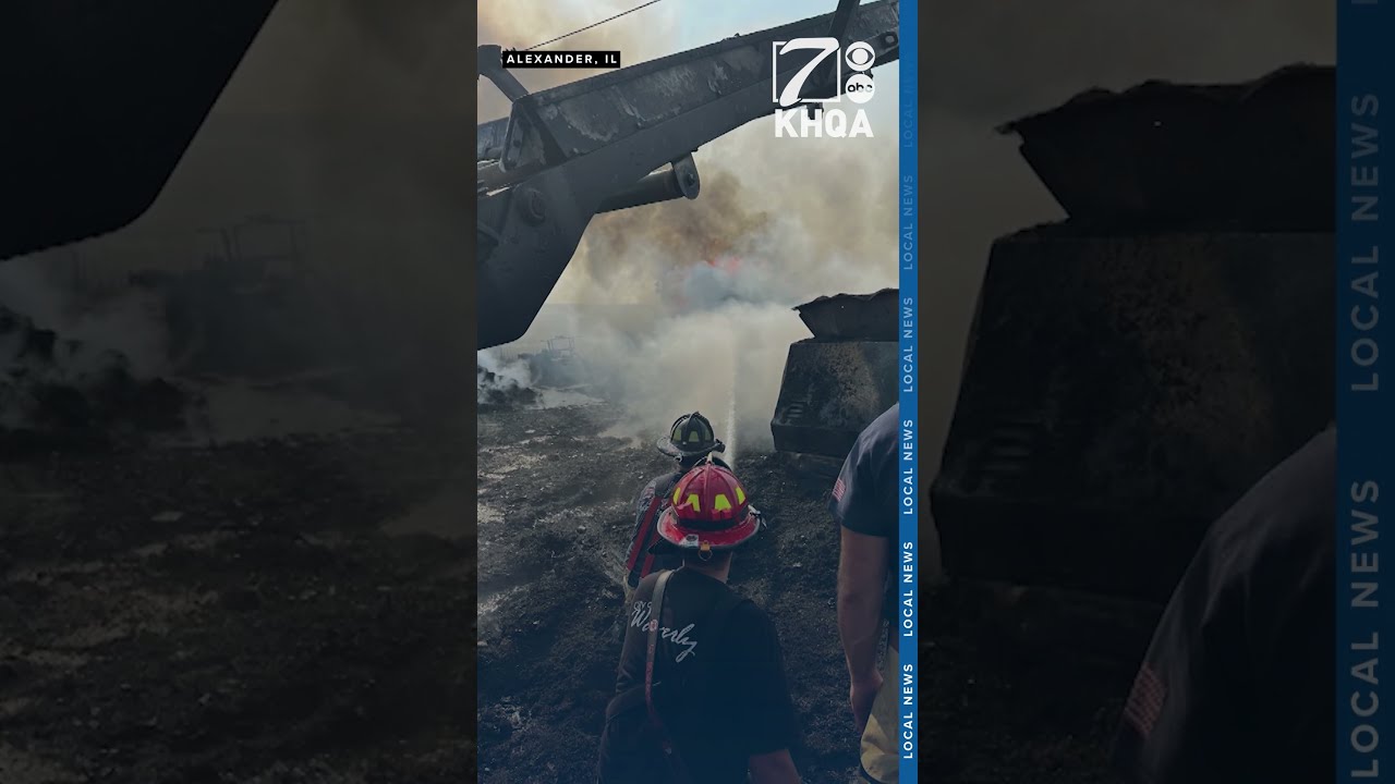 Massive Fire At Illinois Tire Granulation Site Triggers Multi Agency Response