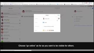 Your availability on WorkChat