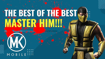 Klassic Scorpion Masterclass! Master him to BEAT ANY tower! MK Mobile